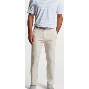 Peter Millar Pants Mens 40x31 Gray Chino Straight Golf Pants